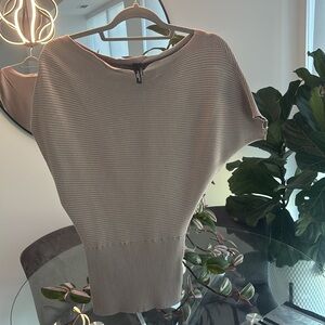 Marciano Cream Ribbed Sweater great condition